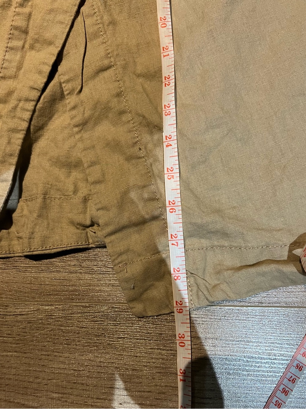 Joe Fresh Khaki A-Line Utility Skirt with Belt - Picture 7 of 8